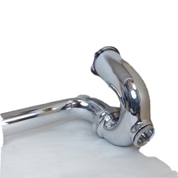 P-Trap 1-1/4 McGuire Commercial grade 17g 8872c 1-1/4 in.Cast Brass/clean out - Picture 3 of 4